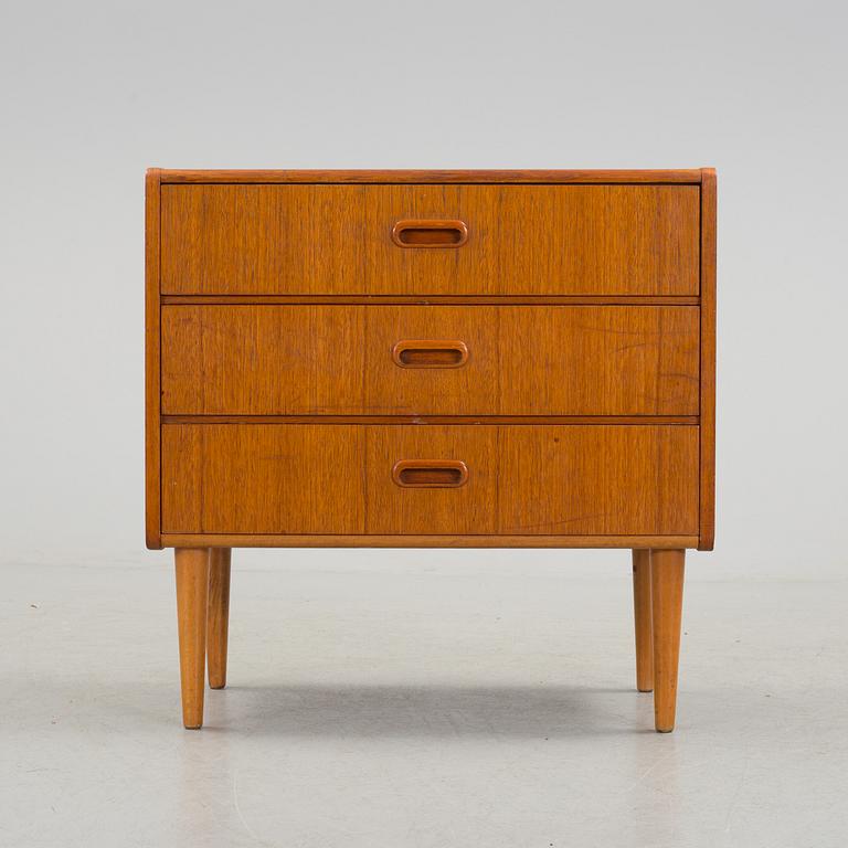 A mid 20th century teak bureau.