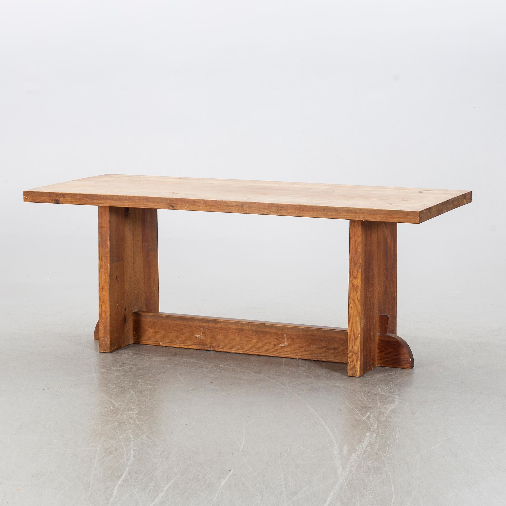 AXEL EINAR HJORT, "Lovö", table, NK, 1930's.