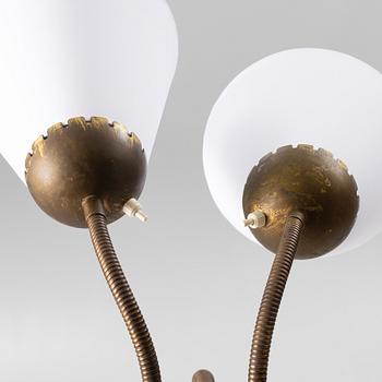 Harald Notini, a floor lamp model "15352", Arvid Böhlmarks Lampfabrik, Stockholm, 1940s.