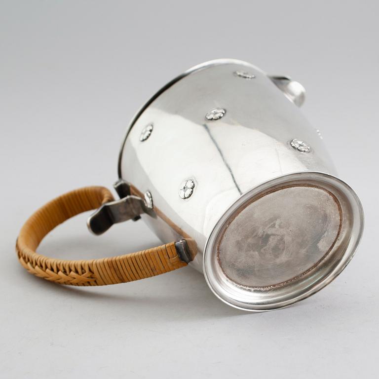 CHOKLADKANNA, nysilver, CG Hallberg, 1930-tal.