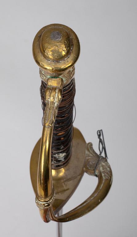 OFFICERSSABEL, modell 1826, Ryssland.