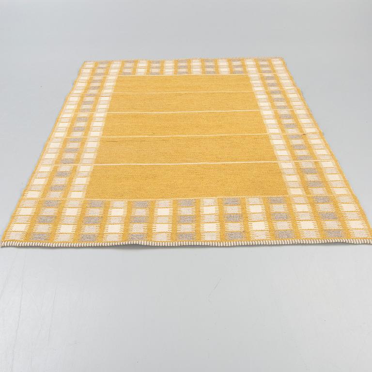 Ingrid Dessau, A Swedish 1950- 1960s flatweave carpet.