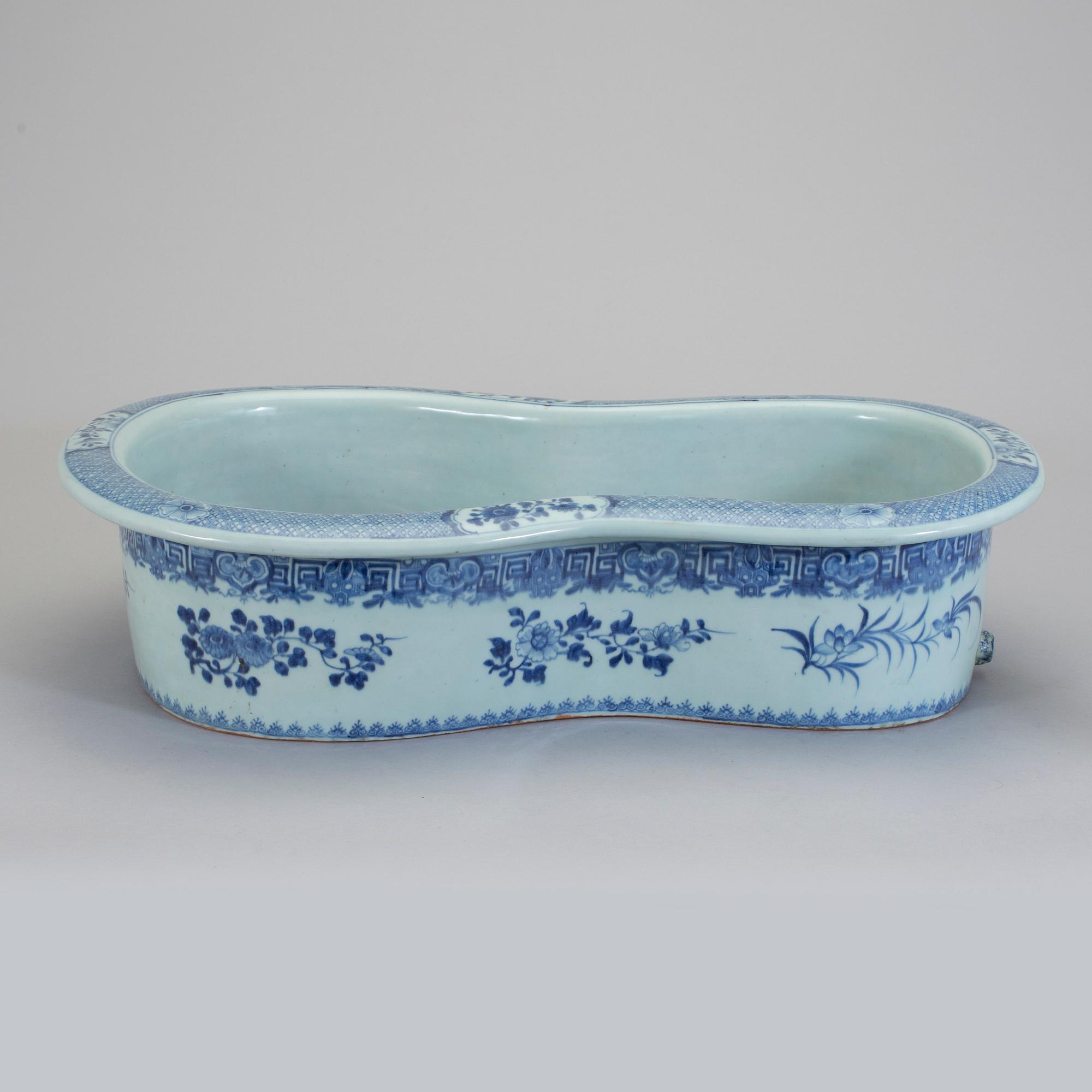 BIDÉ, kompaniporslin, Kina, Qingdynastin, Qianlong (1736-95).