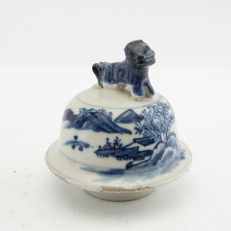 Lockurna Kina 1800-tal porslin.