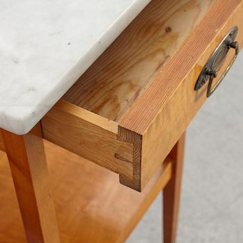 A pair of bedside tables, early 20th Century.