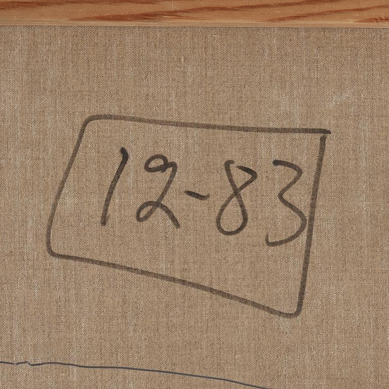 Lennart Aschenbrenner, olja på duk, signerad och daterad -83.