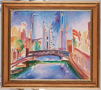 Tor Bjurström, "Broen, Kobenhavn" (The bridge, Copenhagen).