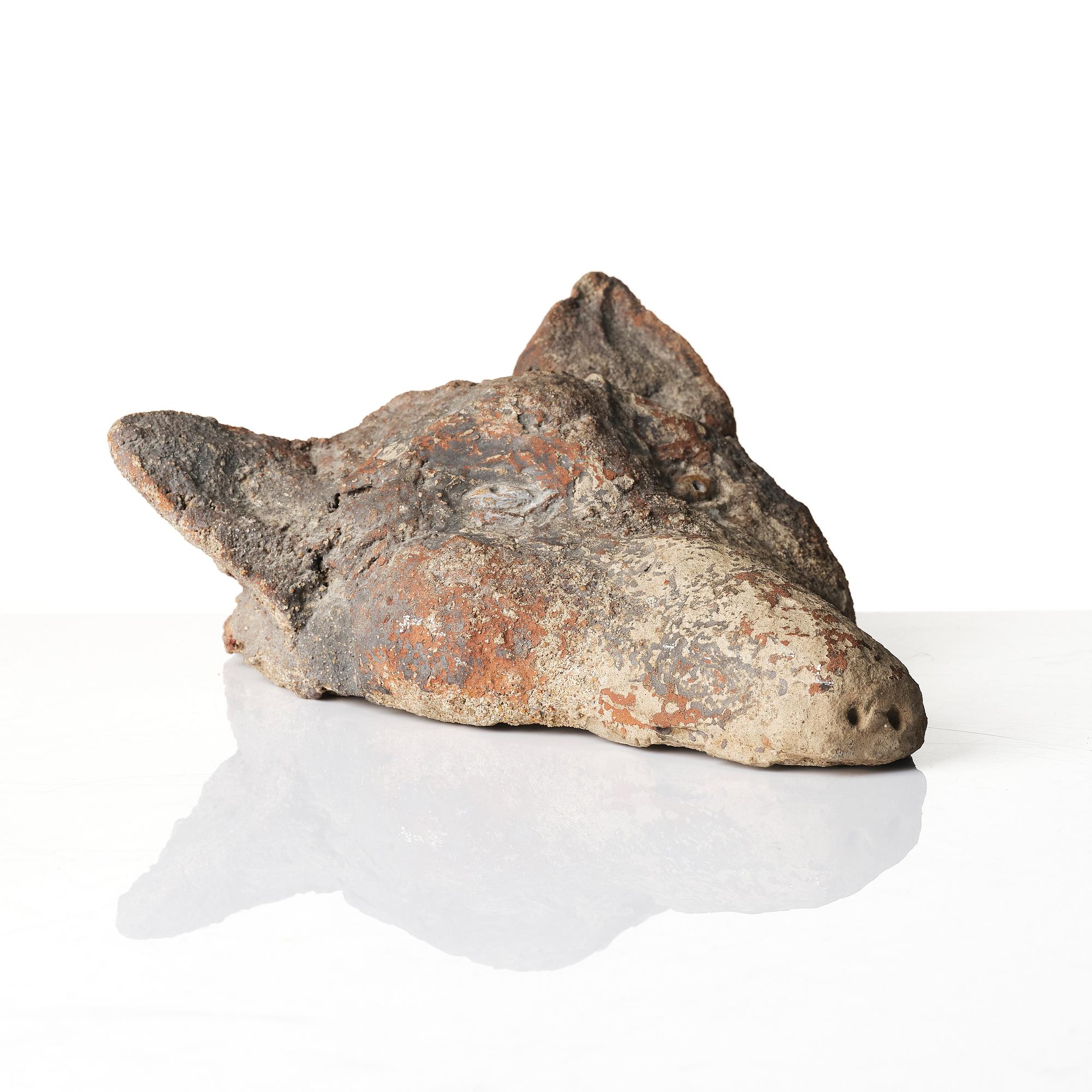 Varghuvud, 1800-tal eller äldre.