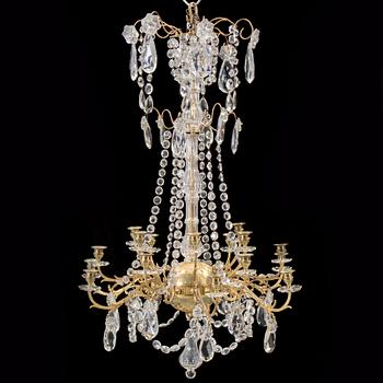 A late 19th century chandelier.