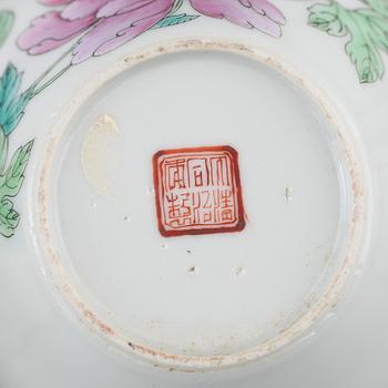 SKÅLAR, 4 st, porslin, Kina, 1800-/1900-tal.