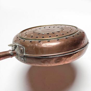 SÄNGVÄRMARE, koppar, 1700/1800-tal.