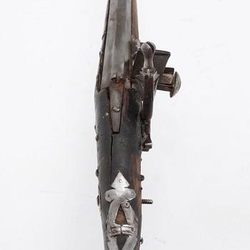 Flintlock rifle, North Africa, 19th/20th century.