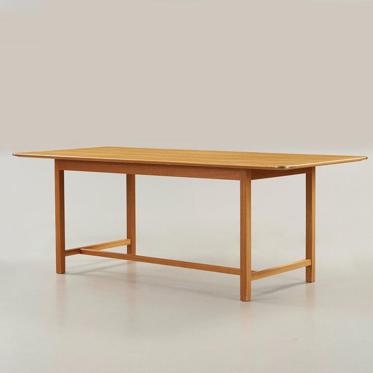 Josef Frank, an ash and mahogany table, Svenskt Tenn, model 590.