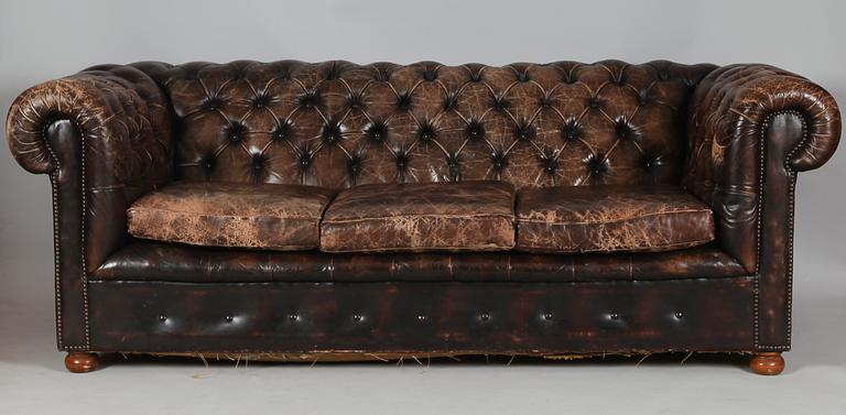 SOFFA, Chesterfieldmodell, 1900-talets andra hälft.