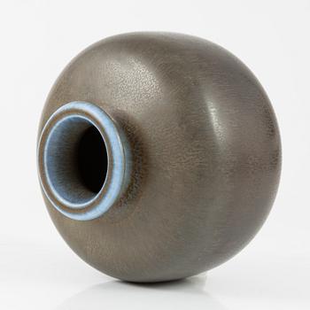 Berndt Friberg, vas, stengods, Gustavsbergs studio, 1961.