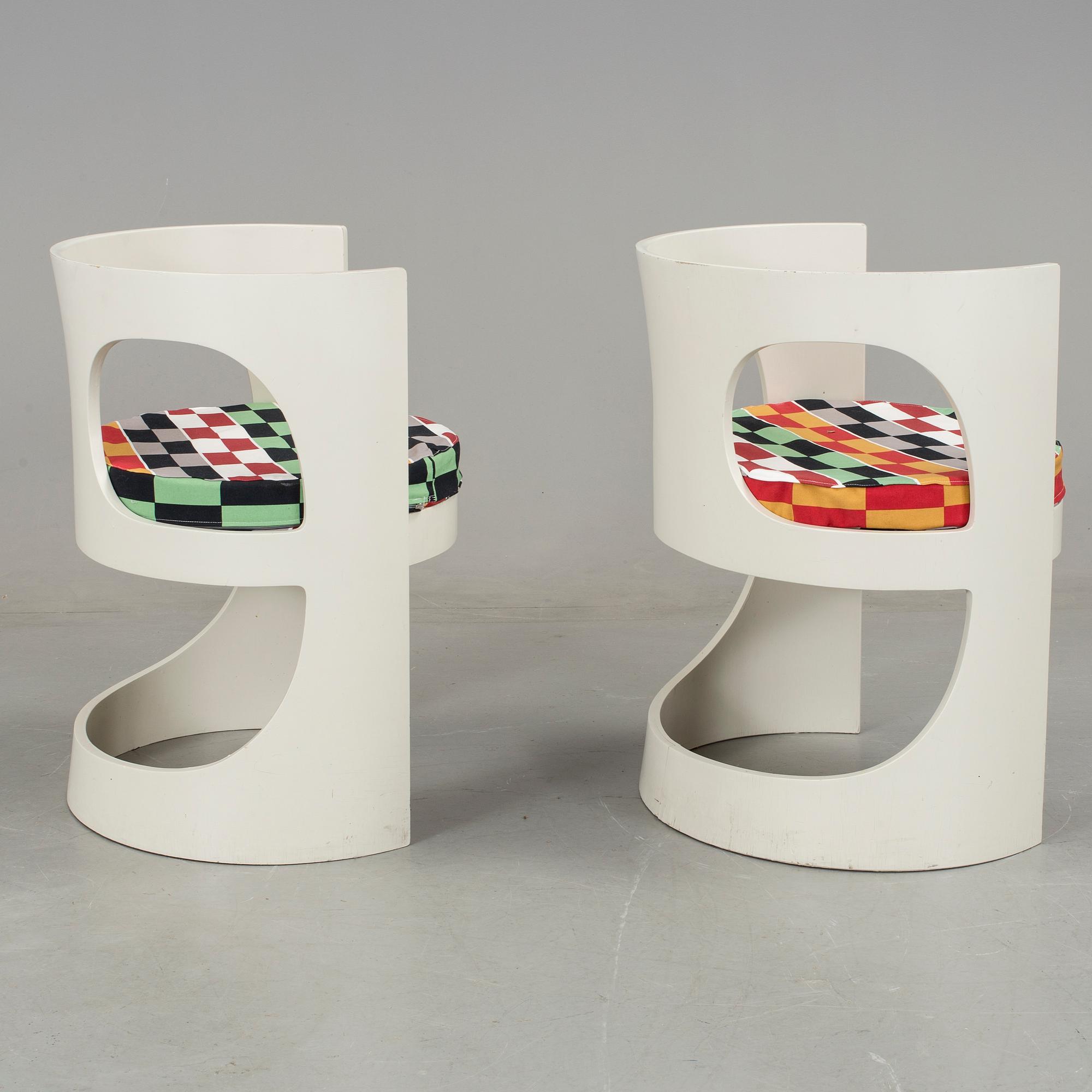 ARNE JACOBSEN, "Prepop", för Asko 1968, matgrupp, 6 delar.