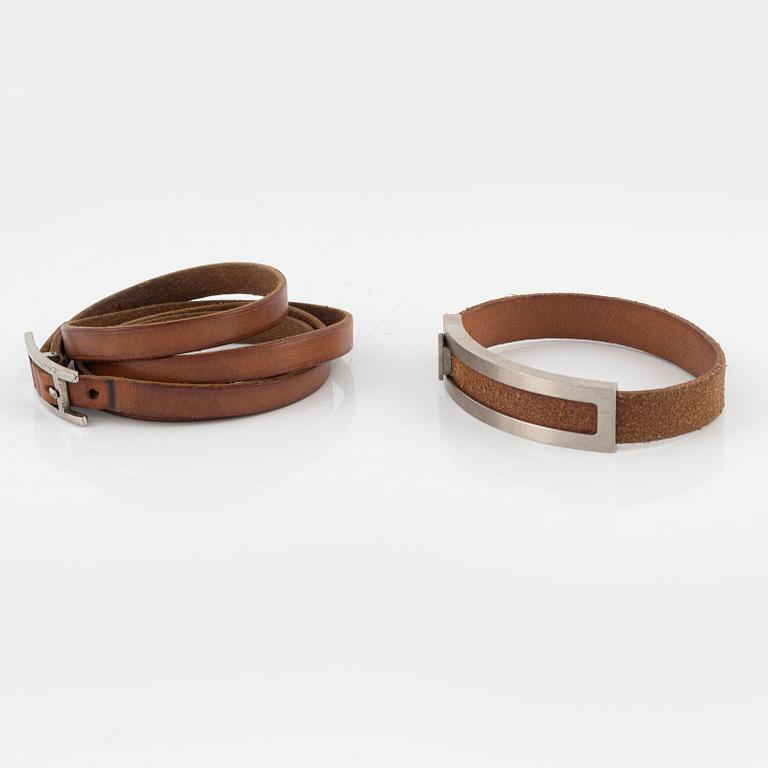 Hermès, armband, 2 st.