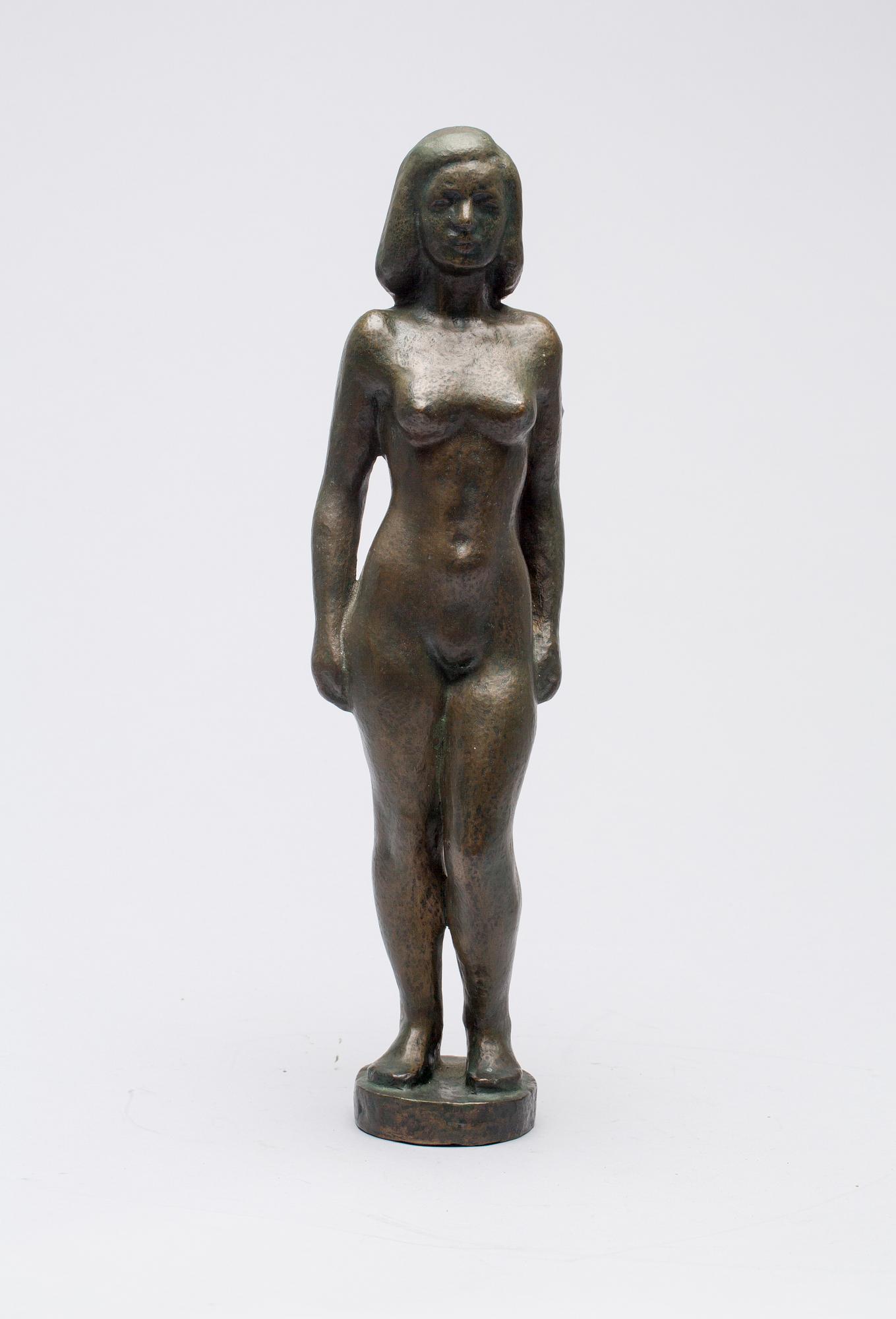 HELGE HÖGBOM, skulptur, brons, signerad.