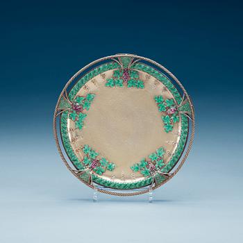 744. JEAN JAHNSSON, tazza, C.G. Hallberg, Stockholm 1914.