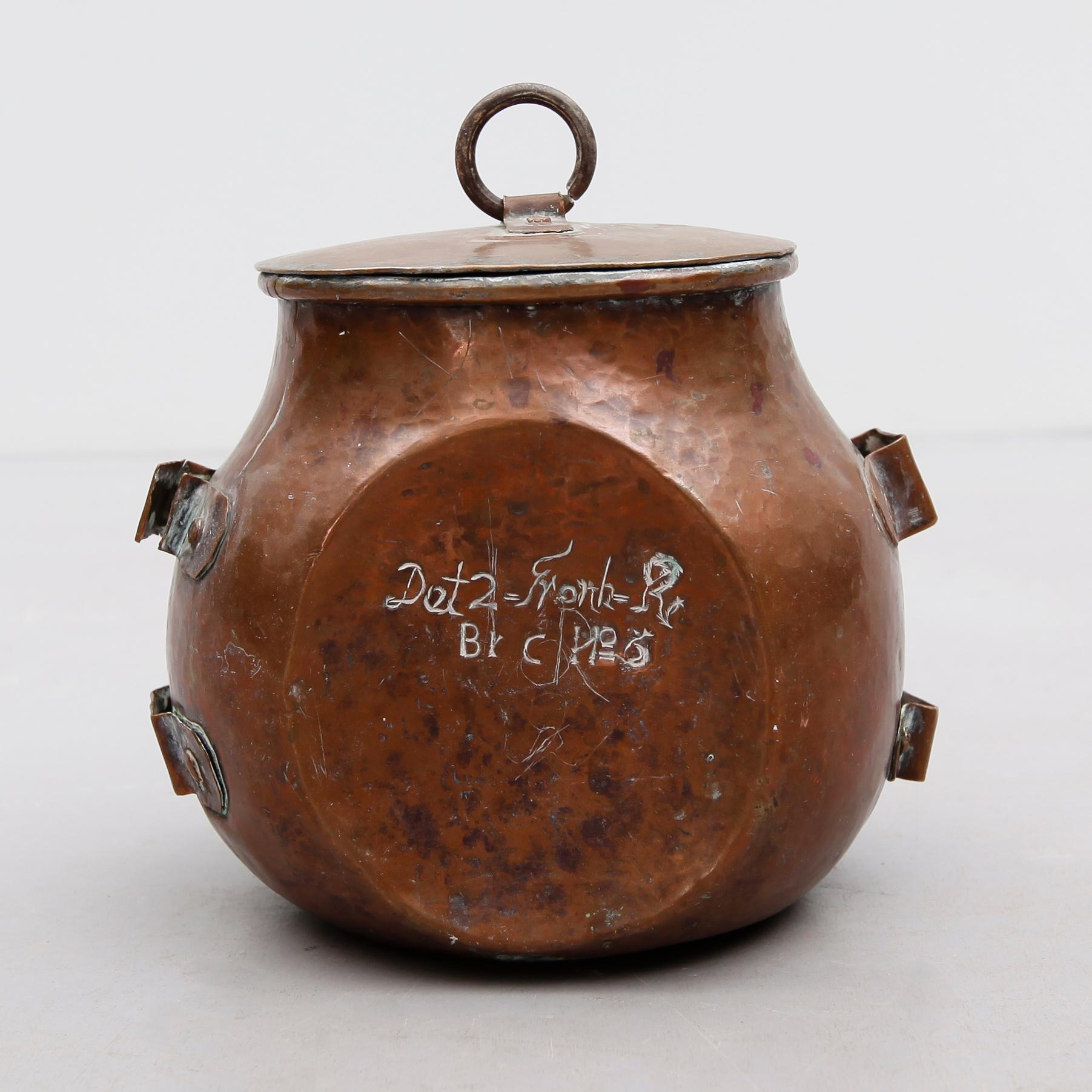 BULKRUKA, koppar, 1800-tal.