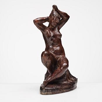 KARIN JONZEN, bronze sculpture, signed K. Jonzen.