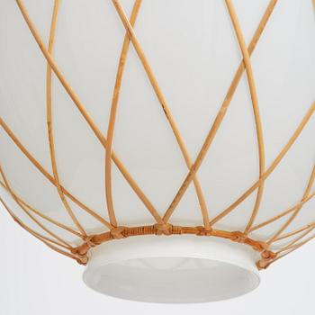 Harald Notini, taklampa, modell 11555, Arvid Böhlmarks Lampfabrik, Stockholm, 1940-tal.