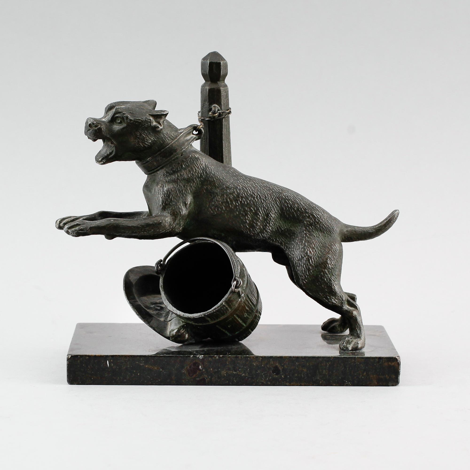 SKULPTUR, patinerad metall, 1900-talets första hälft.