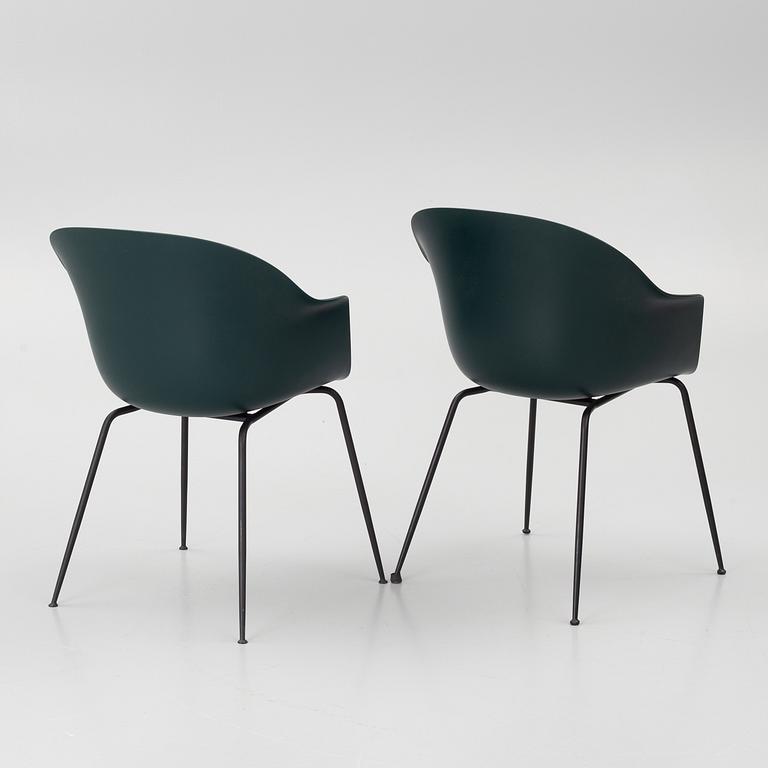GamFratesi, Chairs, a pair, "Bat Chair", Gubi, Denmark.