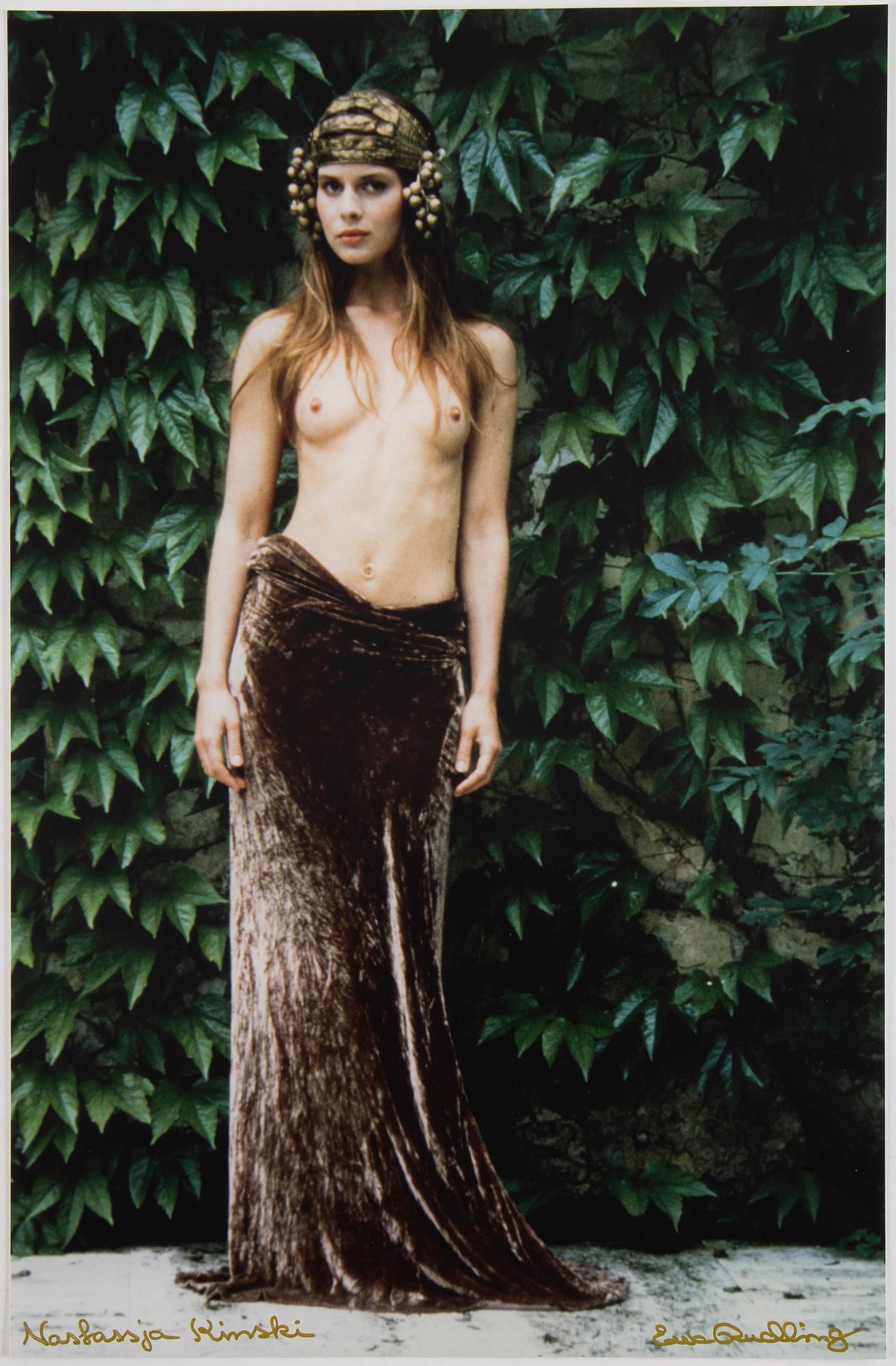 Ewa Rudling, photograph of Natassja Kinski, signed.