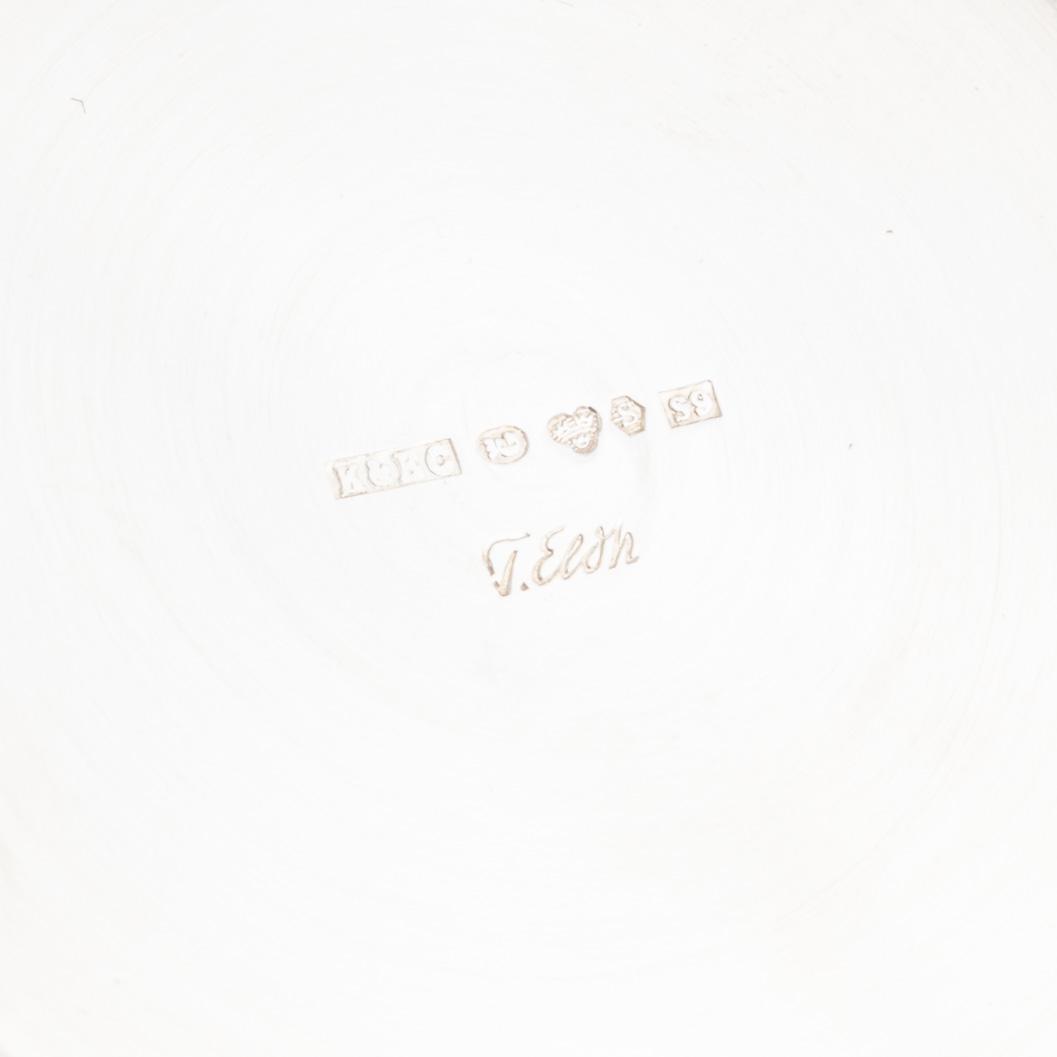 Tore Eldh, box with lid, silver, Cesons, Gothenburg 1968.