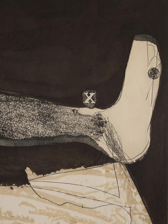 Antoni Tàpies,  Utan titel.