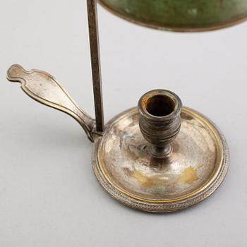 NATTLJUSSTAKE, pläter, empire, tidigt 1800-tal.