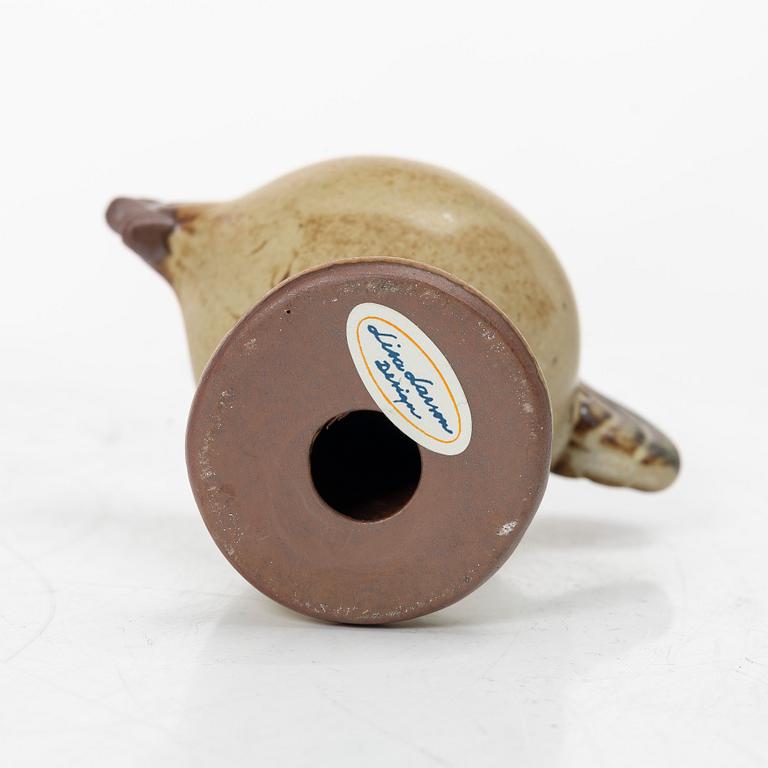 Lisa Larson, ägghöna samt äggkoppar, 6 st, stengods.