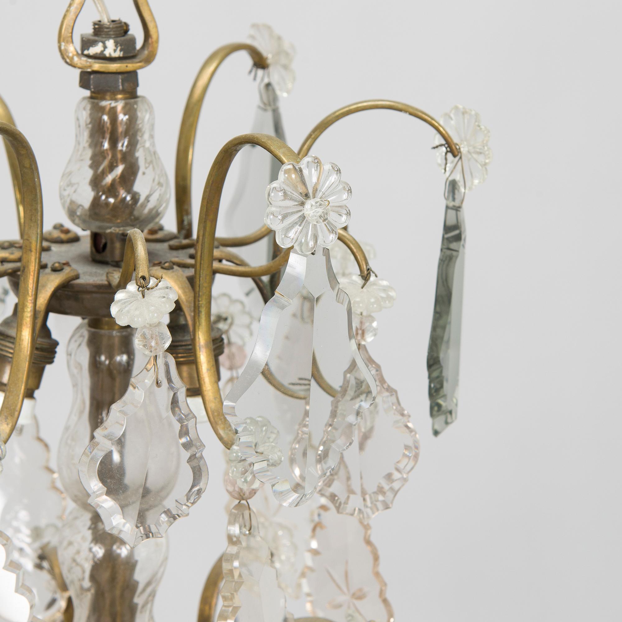 Kattokruunu, 1900-luvun puoliväli.