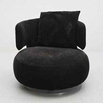 FÅTÖLJ, "Curl", Maurizio Manzoni och Roberto Tapinassi, Roche Bobois, Frankrike, omkring år 2000.