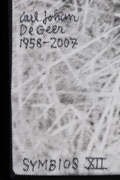 Carl Johan De Geer, photo sublimation signed and dated 1958-2007. Numbered 1/3.