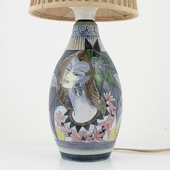 Marian Zawadzki, table lamp, Tilgmans Keramik.