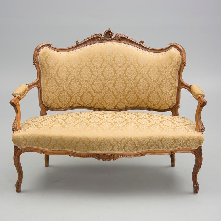 SOFFA, Louis XV-stil, Frankrike 1800-talets slut.