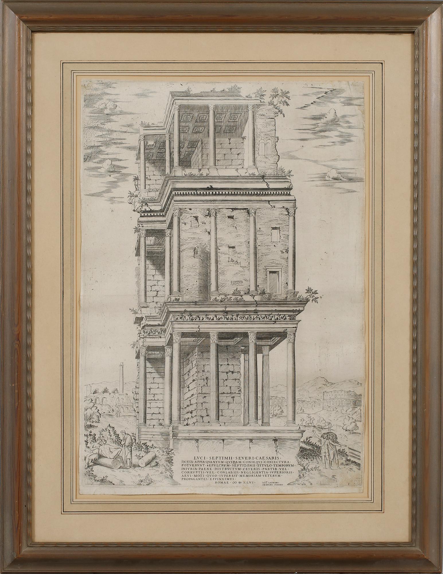 KOPPARSTICK, 2 st, 1800-tal, Italien.