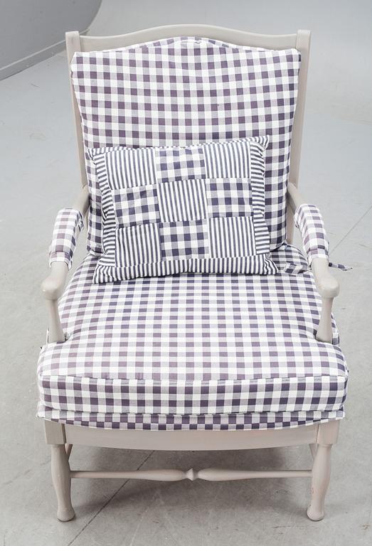 FÅTÖLJ, sk Gripsholms modell, 1900-tal.