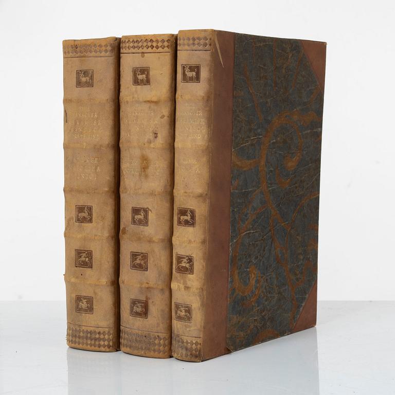 Three books, Emil Hannover, Keramisk Handboog, Copenhagen 1923.