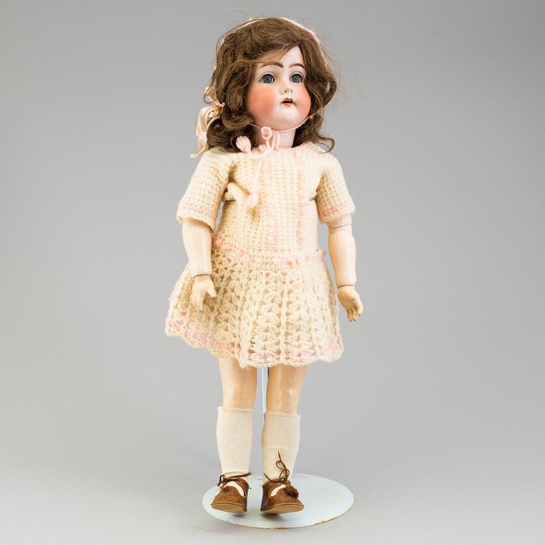 BISKVIDOCKA, gådocka, modell 403, KÄMMER & REINHARDT/SIMON & HALBIG,  Tyskland, 1910-tal.