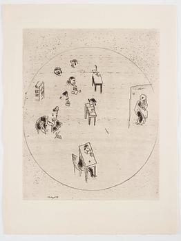 MARC CHAGALL, 71 st etsningar ur upplagan om 285 exemplar på Arches/MBM/J. Perrigot-papper, 1923-1948.
