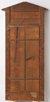 A late Gustavian giltwood mirror, Stockolm circa 1800.