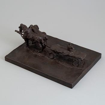 ASMUND ARLE, Sculpture, bronze, signed Asmund Arle.