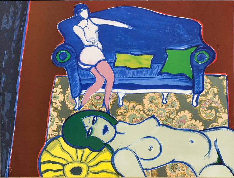 BEVERLOO CORNEILLE, färgserigrafi, signerad och numrerad 246/250, daterad '79.