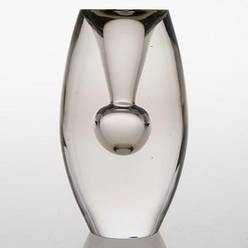 TAPIO WIRKKALA,  GLASSKULPTUR, "Tokyo", signerad Tapio Wirkkala Iittala 3576.