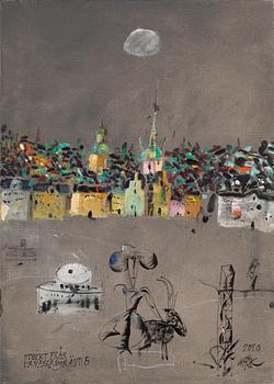 Madeleine Pyk, oil on canvas, signed M Pyk and dated 2020.