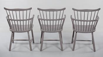 KARMSTOLAR, 3 st, 1900-talets andra hälft.