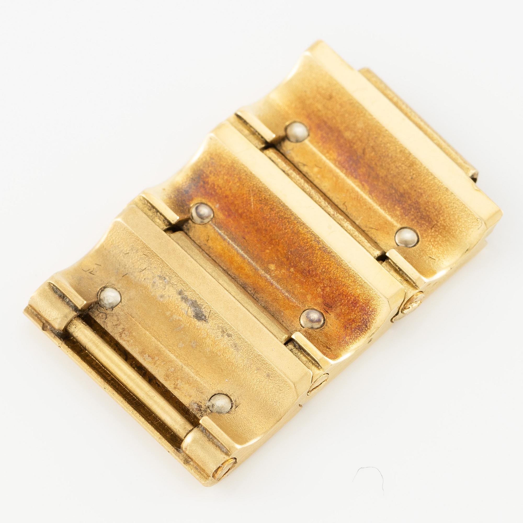 Cartier, link pieces for Santos Carrée "2960 Deux Ors".